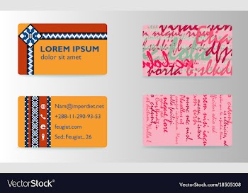 Corporate professional designer business or vector image