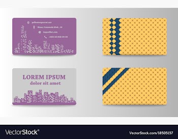 Corporate professional designer business or vector image