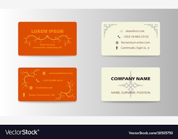Corporate professional designer business or vector image