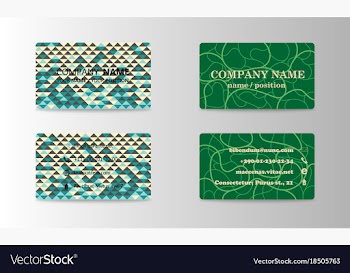 Corporate professional designer business or vector image