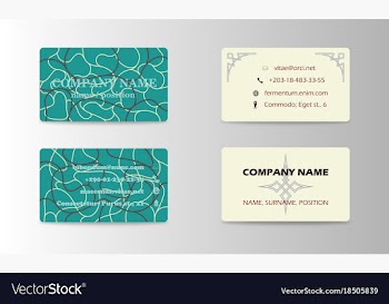 Corporate professional designer business or vector image