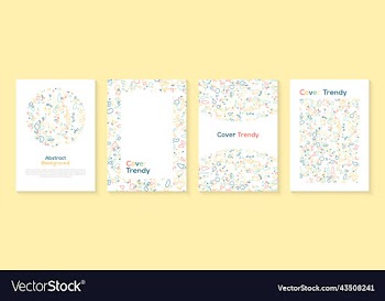 corporate report cover abstract geometric