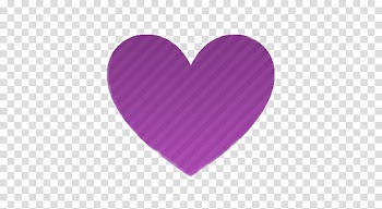 Cosas para firma, purple heart illustration transparent background PNG clipart