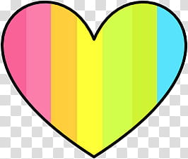 COSAS TIERNAS, multicolored heart transparent background PNG clipart