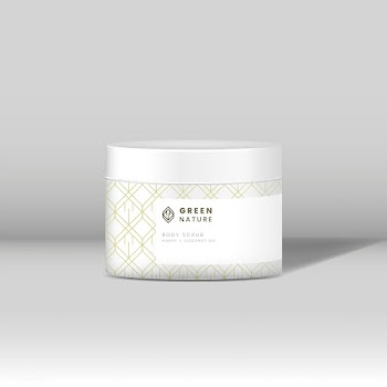 Cosmetic jar mockup | Free stock vector - 544351