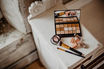 Cosmetic Products On Table