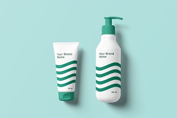 Cosmetics Bottle Mockup