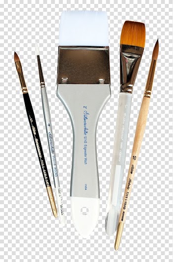 Cosmetics Brush Tool Office Supplies, watercolor brush transparent background PNG clipart