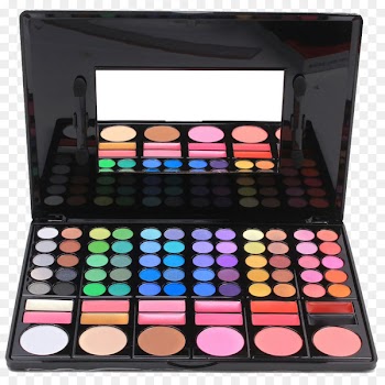 Cosmetics Eye shadow Eye liner Makeup brush Rouge - Multicolor eyeshadow 