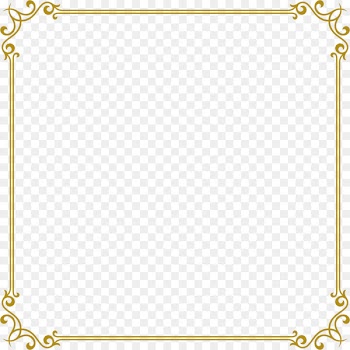 Cosmetics Makeup brush Speech balloon Cartoon - Gold frame 