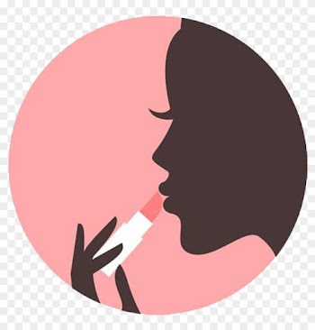 Cosmetics Silhouette - Make Up Girls Graphic Png