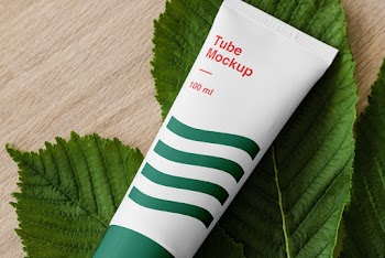 Cosmetics Tube Mockup tube mockup 100 ml 