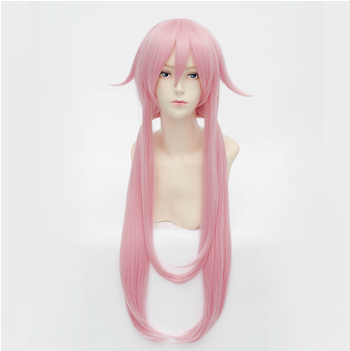 Cosplay Future Diary Mirai Nikki Gasai Yuno Light Pink Wig ...