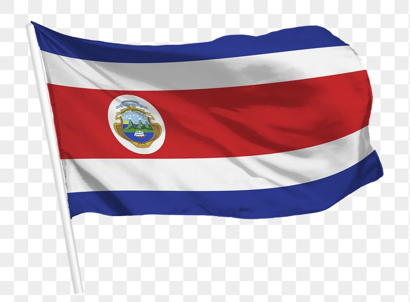 Costa Rica flag png waving, | Free PNG - rawpixel