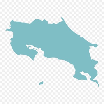 Costa Rica Map Drawing - maps 