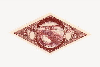 Costa Rica postage stamp clipart, | Free Vector - rawpixel