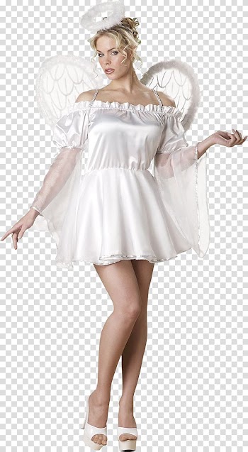 Costume Angel Christmas Devil , angel transparent background PNG clipart
