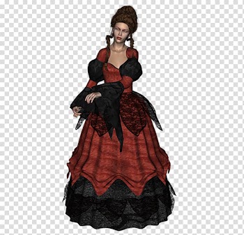Costume design Fashion Charming Shoppes Plus-size model, wc transparent background PNG clipart