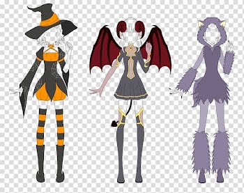 Costume design Mangaka Cartoon, Halloween costume transparent background PNG clipart