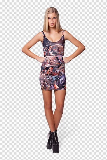 Costume Dress Evening gown Swimsuit Clothing, black effect transparent background PNG clipart