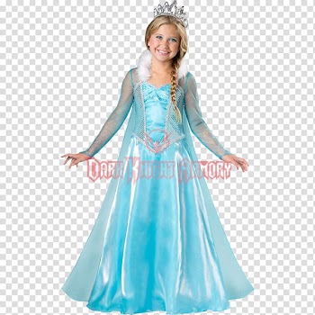 Costume Elsa Princess The Snow Queen Dress, elsa transparent background PNG clipart