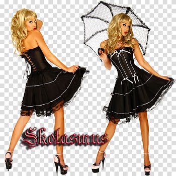 Costume Lolita fashion Corsage Woman Skirt, woman transparent background PNG clipart