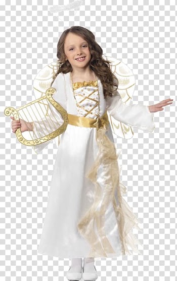 Costume party Child Princess Angel, child transparent background PNG clipart