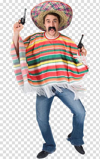Costume party Clothing Poncho Dress, party people transparent background PNG clipart