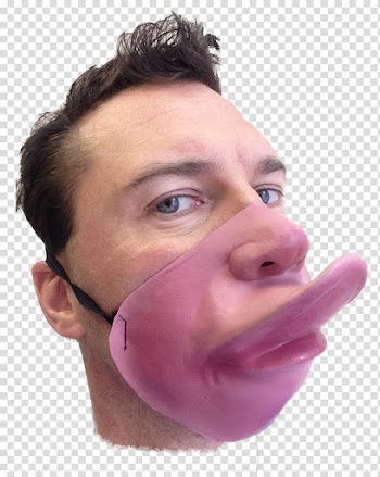 Costume party Latex mask Halloween costume, mask transparent background PNG clipart