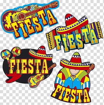Costume party Mexican cuisine Mexico, birthday decor transparent background PNG clipart