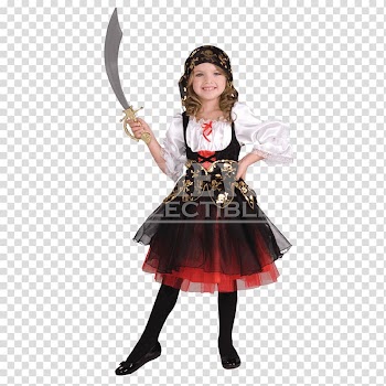 Costume party Piracy Child Girl, child transparent background PNG clipart