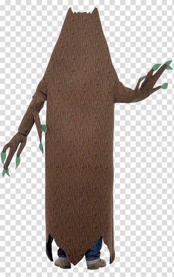 Costume party Suit Disguise, big tree material transparent background PNG clipart