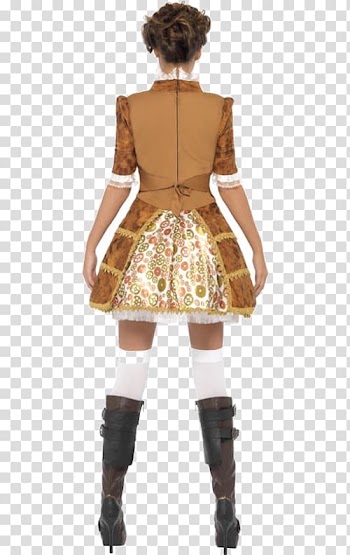 Costume Steampunk Dress Disguise Jacket, dress transparent background PNG clipart