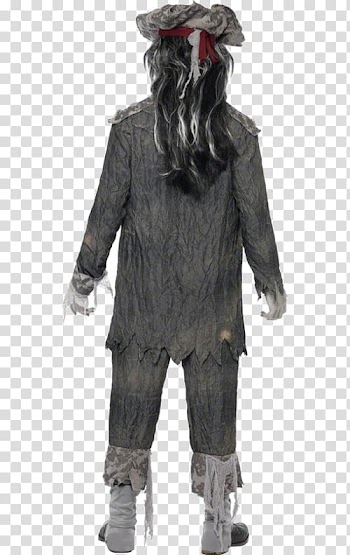 Costume The Ghost Pirates Hat Jacket, pirate transparent background PNG clipart