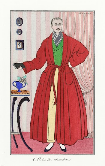 Costumes Parisiens (1913) fashion illustration in high resolution by George Barbier. Original from The Rijksmuseum. Digitally enhanced by rawpixel.