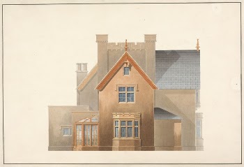 Cottages at Chatsworth, Derbyshire: Elevation | Free Photo - rawpixel