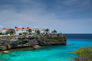 Cottages Beside Body of Water