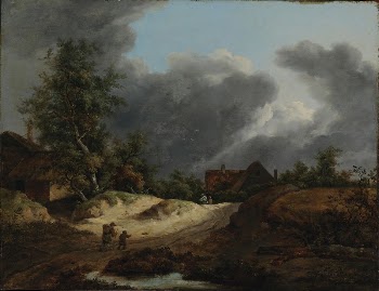 Cottages on the dunes, 1700 | Free Photo - rawpixel