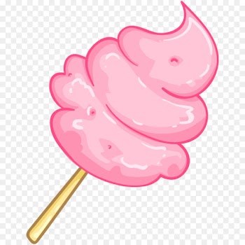 Cotton candy Lollipop Sugar Clip art - Sweets 