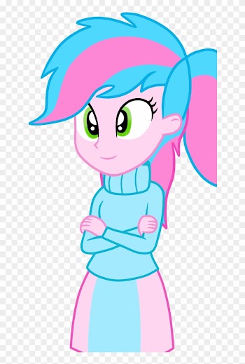 Cotton Candy Version Equestria Girls By Andreasemiramis - Equestria Girls Oc Vector