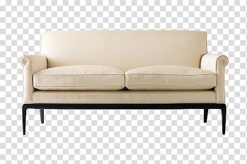 Couch Chair Furniture Ottoman Daybed, Cartoon 3d cartoon chair,Beautifully white sofa transparent background PNG clipart