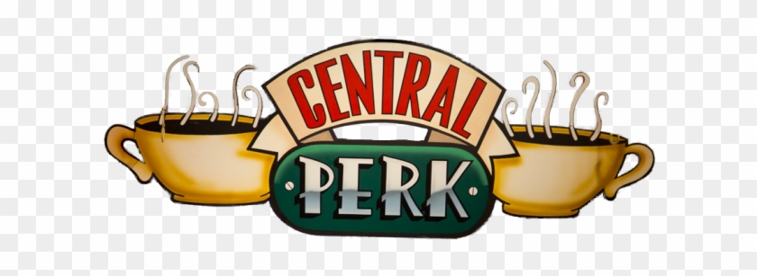 Couch Clipart Central Perk - Friends Central Perk Logo