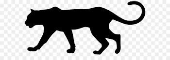 Cougar Black panther Leopard Clip art - Puma Silhouette PNG Clip Art Image 