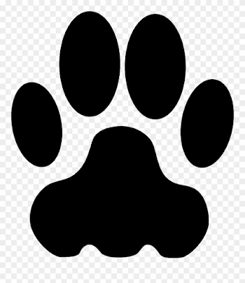 Cougar Mascot Clipart Free Clipart Image Image - Bobcat Paw Print ...