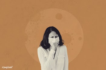 Coughing woman with coronavirus symptoms background | Free  photo - 2313622