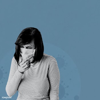Coughing woman with coronavirus symptoms background | Free  photo - 2313771
