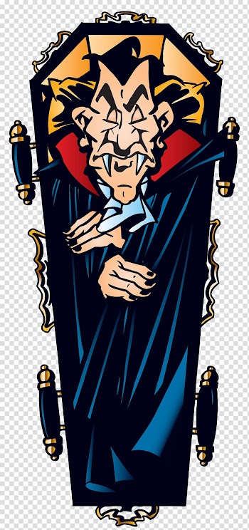 Count Dracula Coffin Vampire Halloween film series , Coffin transparent background PNG clipart