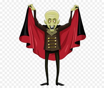 Count Dracula PixWords™ Letter English - Halloween Ugly Vampire PNG Clipart 