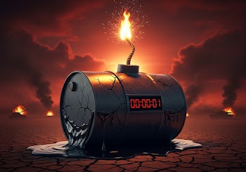 Countdown to Explosion with Dark Atmosphere