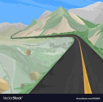 Countryside vector image